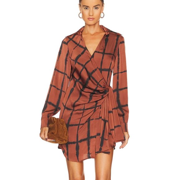 Jonathan Simkhai Sofia Tie Waist Dress medium - Picture 1 of 4